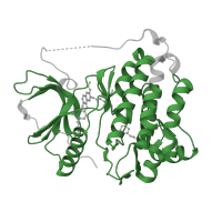 The deposited structure of PDB entry 3w2q contains 1 copy of Pfam domain PF07714 (Protein tyrosine and serine/threonine kinase) in Epidermal growth factor receptor. Showing 1 copy in chain A.