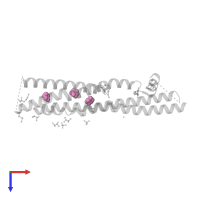 1,4-DIETHYLENE DIOXIDE in PDB entry 3zci, assembly 1, top view.