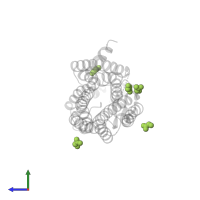 GLYCINE in PDB entry 3zev, assembly 2, side view.