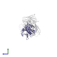 FAB LIGHT CHAIN in PDB entry 3zkn, assembly 1, side view.