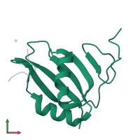 Polypyrimidine tract-binding protein 1 in PDB entry 3zzz, assembly 2, front view.