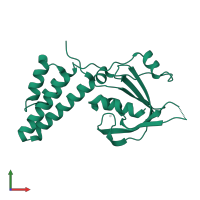 FusB in PDB entry 4ado, assembly 1, front view.