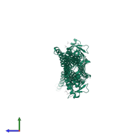 Sorting nexin-33 in PDB entry 4akv, assembly 1, side view.