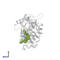 N-[6,6-dimethyl-5-[(2S)-4-methyl-2-(phenylmethyl)piperazin-1-yl]carbonyl-2,4-dihydropyrrolo[3,4-c]pyrazol-3-yl]-3-phenoxy-benzamide in PDB entry 4app, assembly 1, side view.