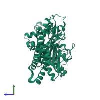 Depupylase in PDB entry 4b0s, assembly 1, side view.