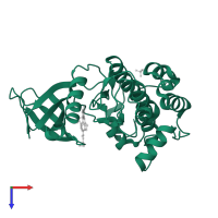 Serine/threonine-protein kinase PLK3 in PDB entry 4b6l, assembly 1, top view.