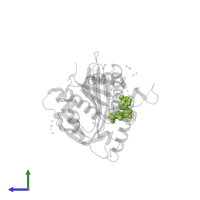 ADENOSINE-5'-DIPHOSPHATE in PDB entry 4b7b, assembly 1, side view.