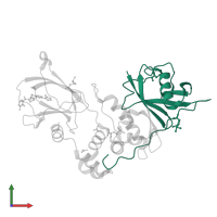 Elongin-B in PDB entry 4b9k, assembly 2, front view.