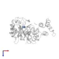 NITRATE ION in PDB entry 4bfa, assembly 1, top view.