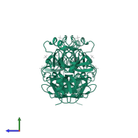 Coagulation factor XIa light chain in PDB entry 4cr5, assembly 1, side view.