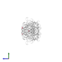 COBALT (II) ION in PDB entry 4d5o, assembly 1, side view.