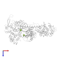 TERTIARY-BUTYL ALCOHOL in PDB entry 4dbp, assembly 1, top view.