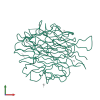 Adiponectin in PDB entry 4dou, assembly 1, front view.