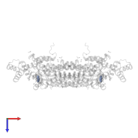 SUCCINIC ACID in PDB entry 4eei, assembly 3, top view.