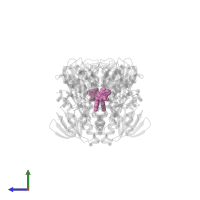 FLAVIN-ADENINE DINUCLEOTIDE in PDB entry 4eqw, assembly 1, side view.