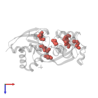 Modified residue MSE in PDB entry 4f3s, assembly 1, top view.