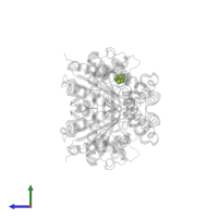 (4S)-2-METHYL-2,4-PENTANEDIOL in PDB entry 4f5i, assembly 1, side view.