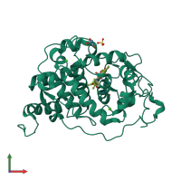 3D model of 4fef from PDBe