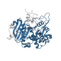 The deposited structure of PDB entry 4gb7 contains 1 copy of Pfam domain PF00144 (Beta-lactamase) in Beta-lactamase-related domain-containing protein. Showing 1 copy in chain A.