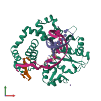 3D model of 4gxj from PDBe