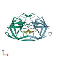 3D model of 4he9 from PDBe