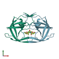 3D model of 4hla from PDBe