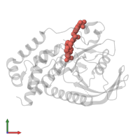 Modified residue PTR in PDB entry 4icz, assembly 1, front view.