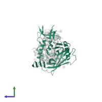 Envelope glycoprotein gp160 in PDB entry 4j6r, assembly 1, side view.