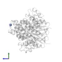 1,2-ETHANEDIOL in PDB entry 4jby, assembly 1, side view.