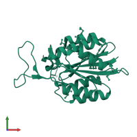 VWFA domain-containing protein in PDB entry 4jdu, assembly 1, front view.