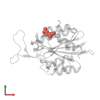 Modified residue MLY in PDB entry 4jdu, assembly 1, front view.