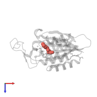 Modified residue MLY in PDB entry 4jdu, assembly 1, top view.