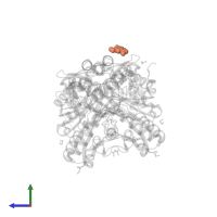 PICRIC ACID in PDB entry 4jew, assembly 1, side view.