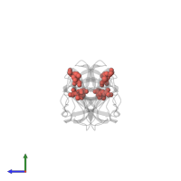 Modified residue MSE in PDB entry 4jg9, assembly 1, side view.