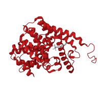 The deposited structure of PDB entry 4jib contains 4 copies of CATH domain 1.10.1300.10 (Catalytic domain of cyclic nucleotide phosphodiesterase 4b2b) in cGMP-dependent 3',5'-cyclic phosphodiesterase. Showing 1 copy in chain A.