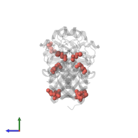Modified residue MSE in PDB entry 4kn5, assembly 1, side view.