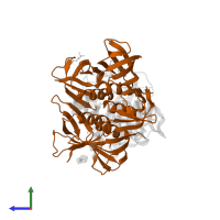 Stx2B in PDB entry 4m1u, assembly 1, side view.