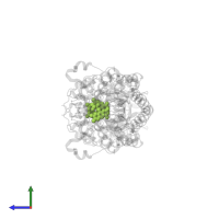 FLAVIN MONONUCLEOTIDE in PDB entry 4m5p, assembly 1, side view.