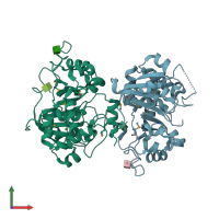 3D model of 4mps from PDBe