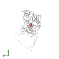 Modified residue ALY in PDB entry 4n4f, assembly 1, side view.