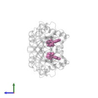 S-ADENOSYLMETHIONINE in PDB entry 4njg, assembly 1, side view.