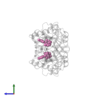 S-ADENOSYLMETHIONINE in PDB entry 4njj, assembly 1, side view.