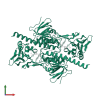 FAD/NAD(P)-binding domain-containing protein in PDB entry 4ntd, assembly 1, front view.