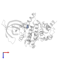 ALUMINUM FLUORIDE in PDB entry 4nu1, assembly 1, top view.