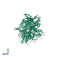 FAD/NAD(P)-binding domain-containing protein in PDB entry 4nwz, assembly 1, side view.