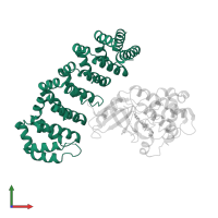 Calcium-binding protein 39 in PDB entry 4nzw, assembly 1, front view.