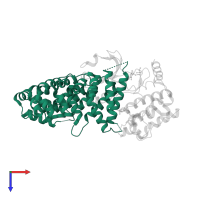 Calcium-binding protein 39 in PDB entry 4nzw, assembly 1, top view.