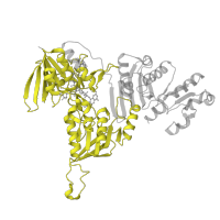 The deposited structure of PDB entry 4ocg contains 2 copies of Pfam domain PF07992 (Pyridine nucleotide-disulphide oxidoreductase) in Rhodanese domain-containing protein. Showing 1 copy in chain A.