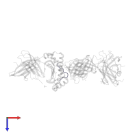 Epstein-Barr nuclear antigen 1 in PDB entry 4prp, assembly 1, top view.