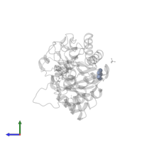 GLYCEROL in PDB entry 4qnw, assembly 1, side view.